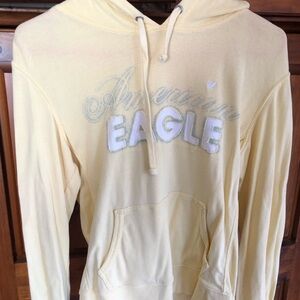 Yellow American eagle pull over